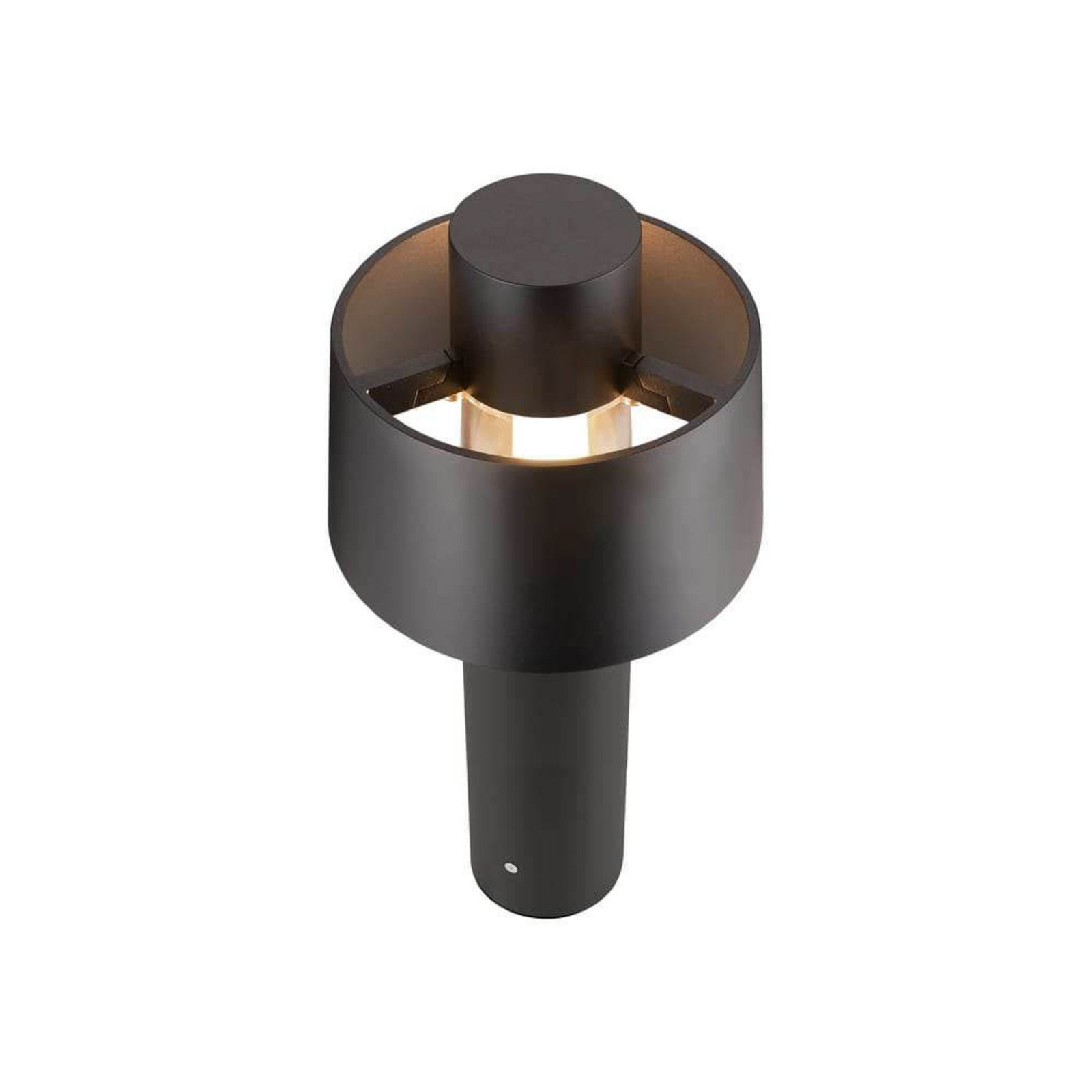 Photoni Cyl 45 În aer liber Bollard Black - SLV