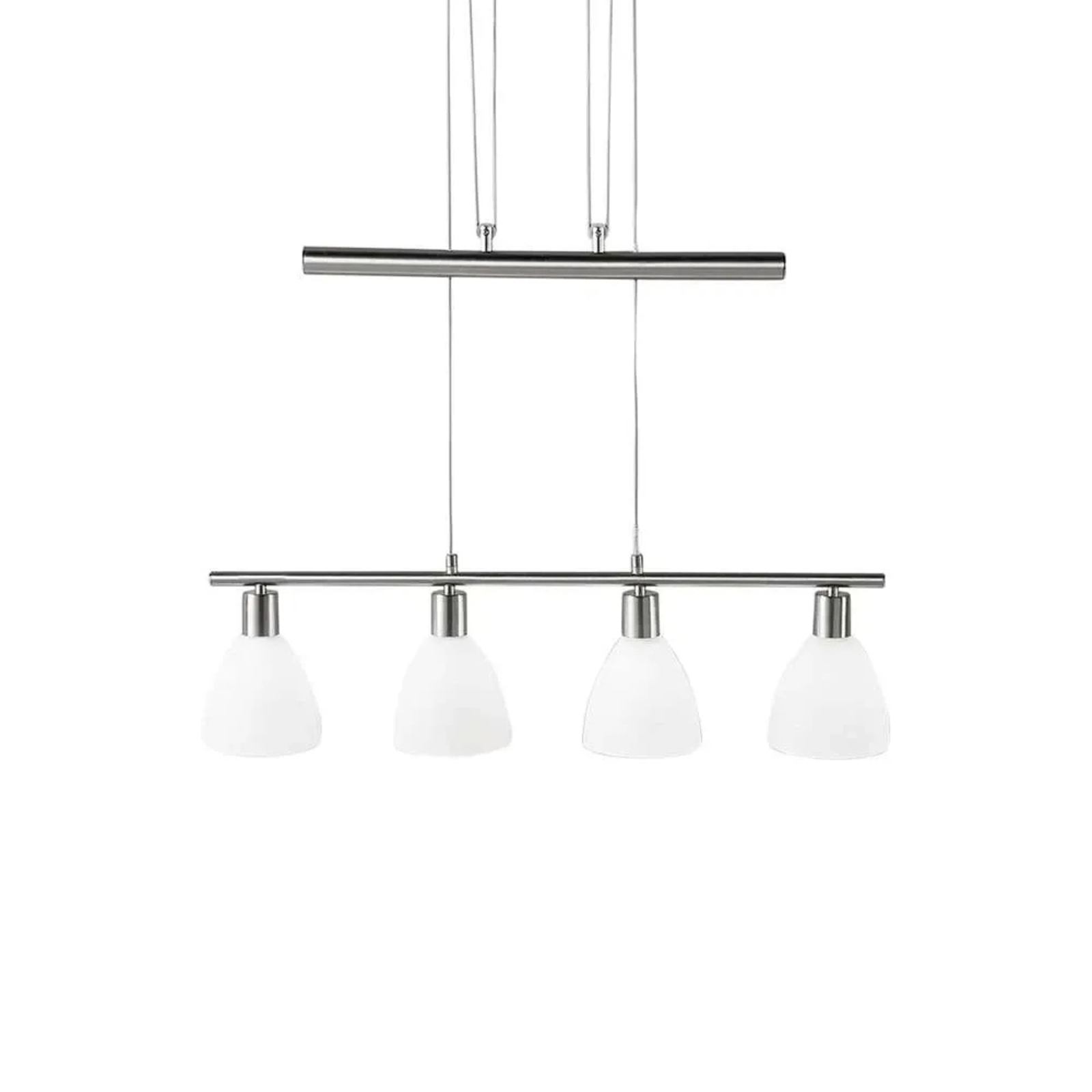 Simeon Lustră Pendul White/Nickel - Lindby