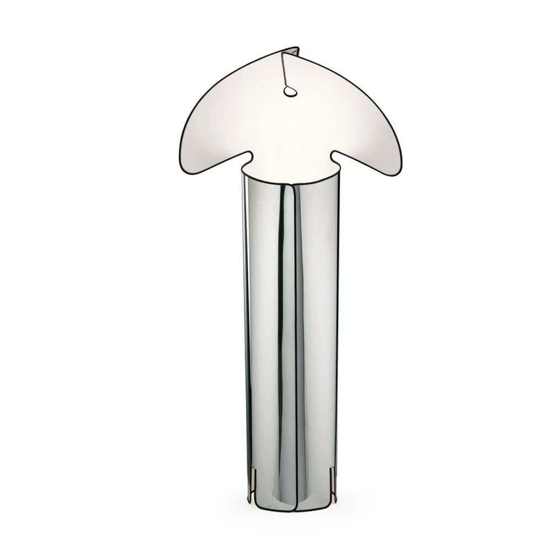 FLOS - Chiara F Stehleuchte Stainless Steel