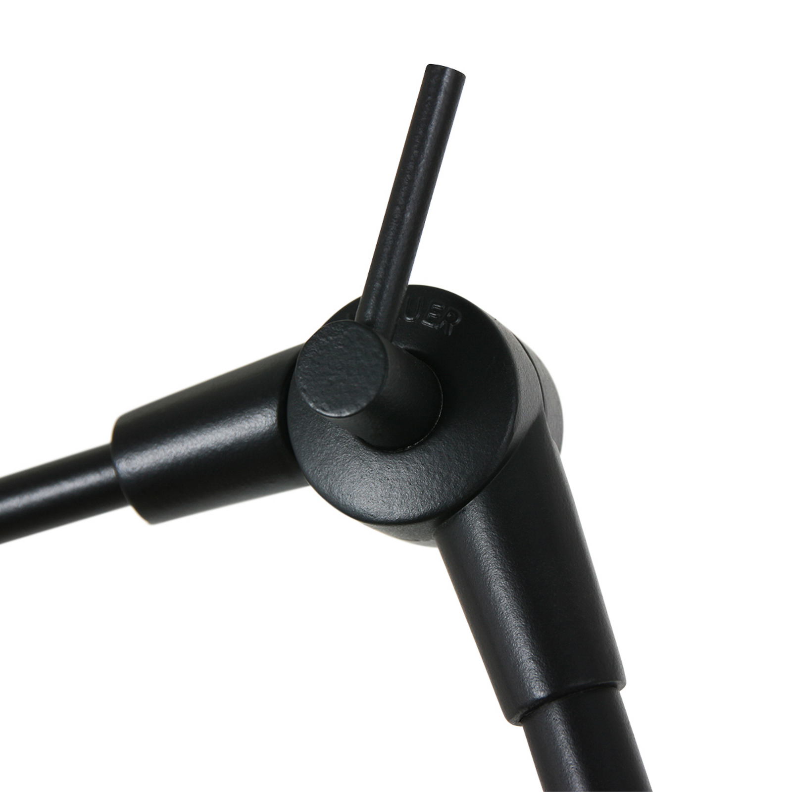 Aplică de perete Prestige Chic negru/maro, proiecție 90 cm, plută