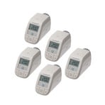 5 x Homematic IP thermostat de radiateur basic