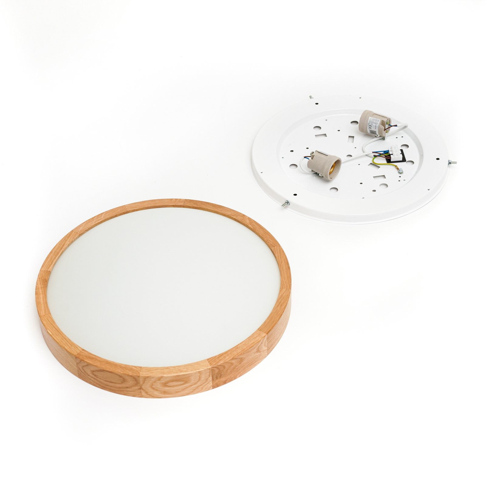Kris Ceiling Lamp Ø37 Oak - Envostar