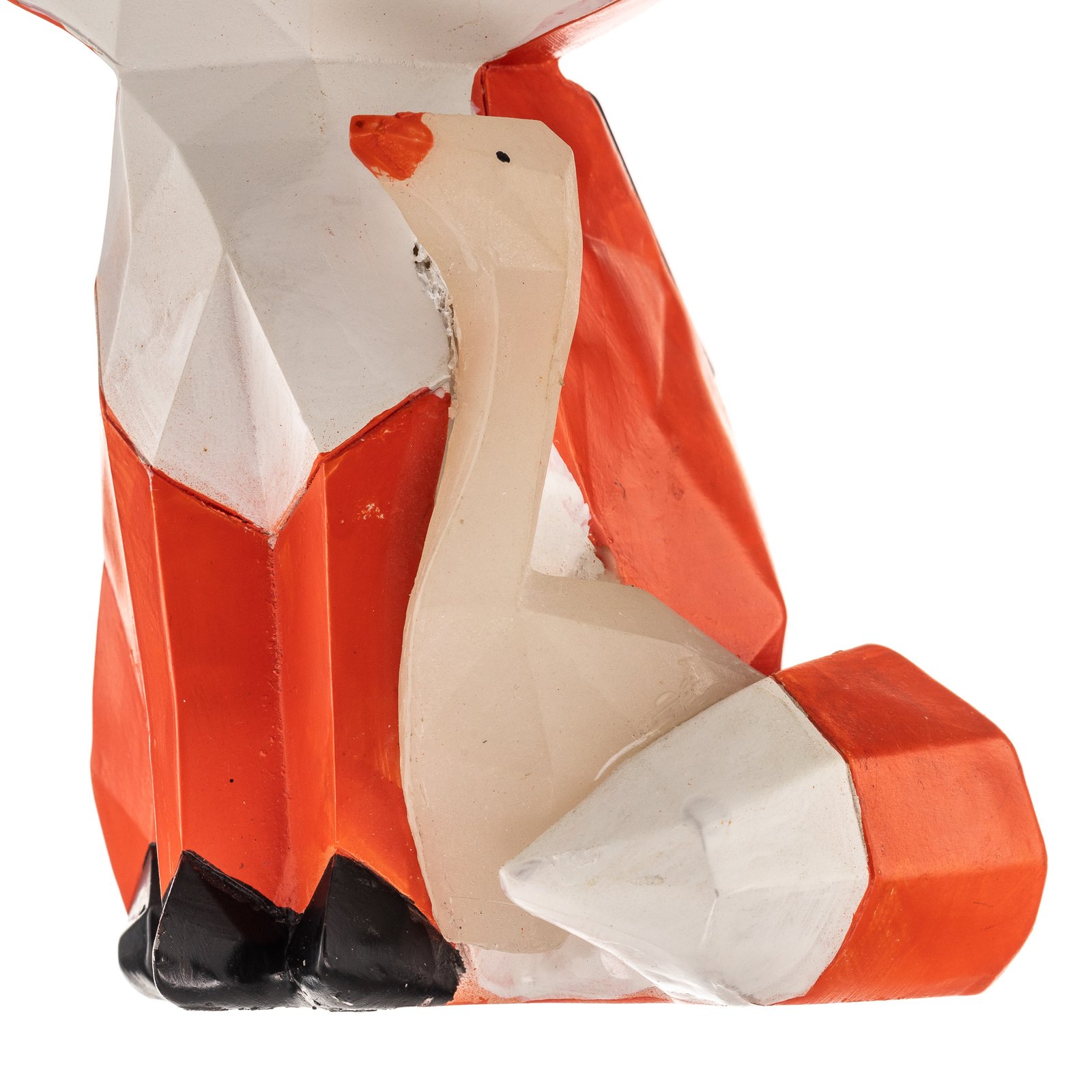 Tilki Solcelle Lampe Orange/White - Lindby