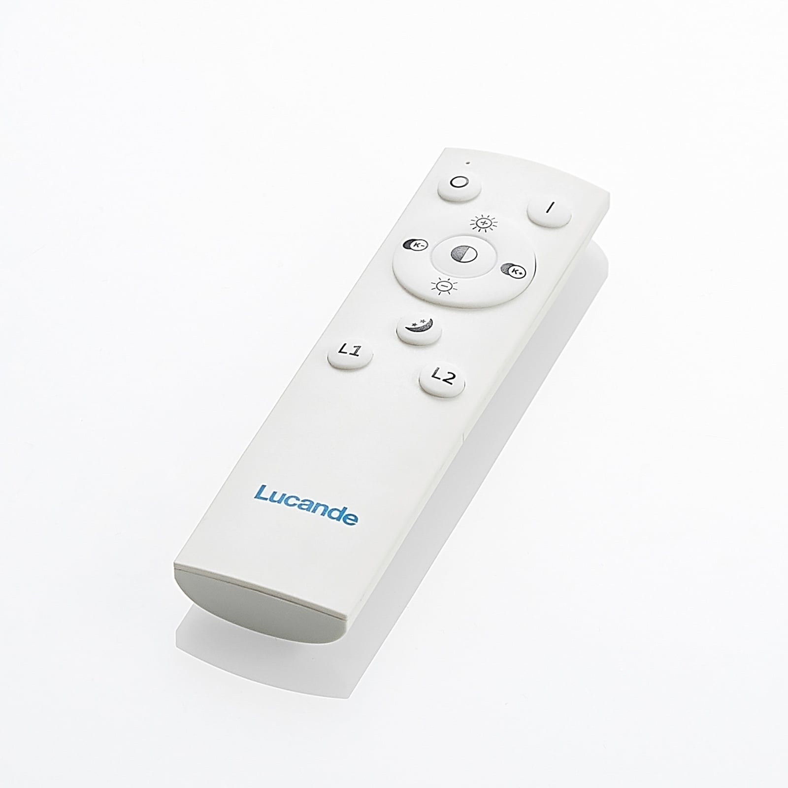 Lucande LED stropní svítidlo Senne, CCT, stříbrná, kov