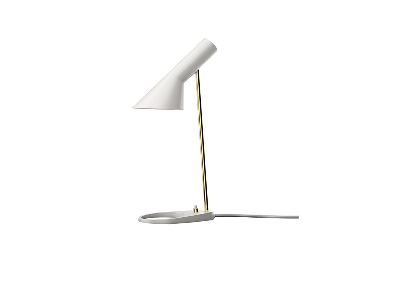 AJ Mini Stolová Lampa Anniversary Matt White/Pale Rose - Louis Poulsen