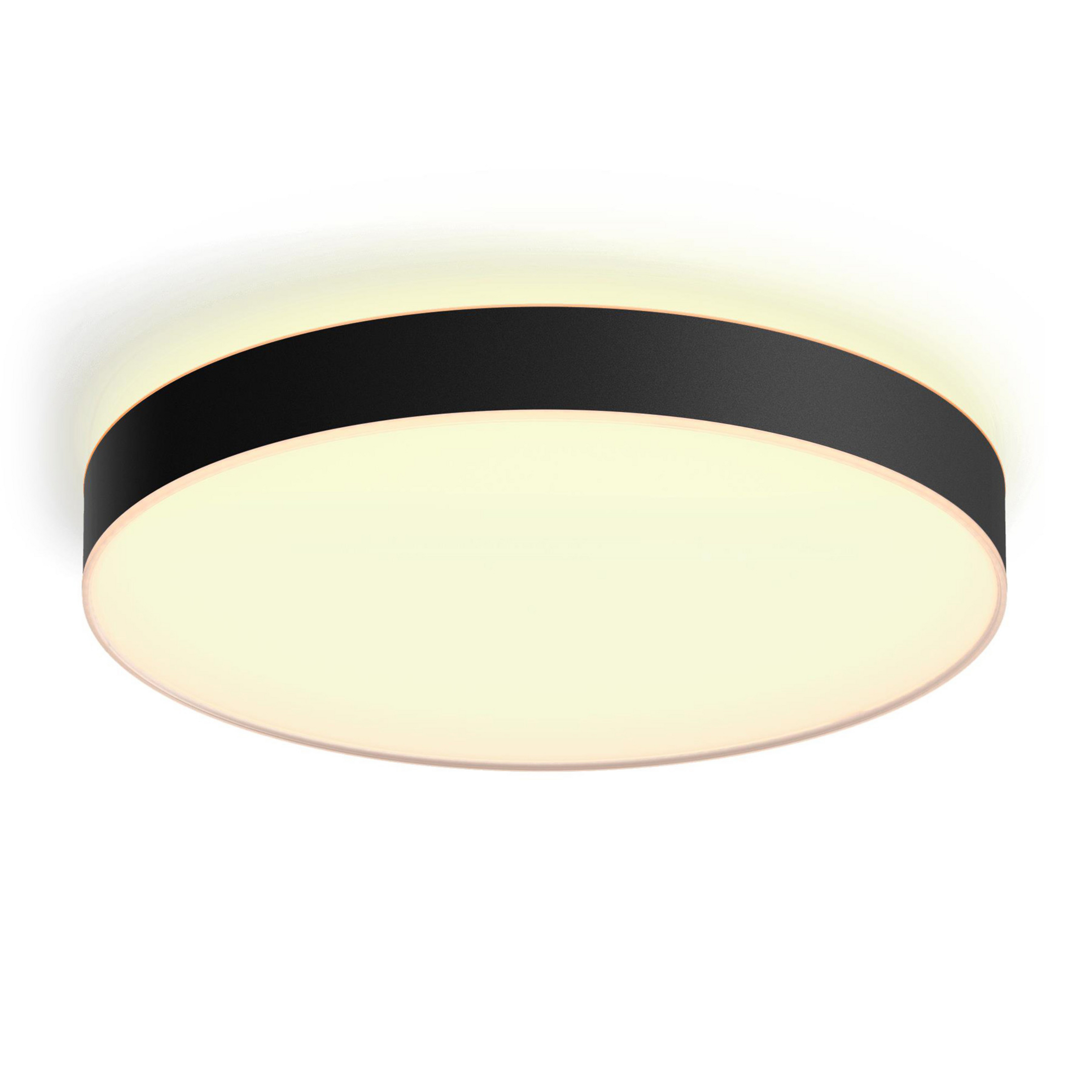 Hue Enrave XL Ceiling Lamp White Amb. Black - Philips Hue