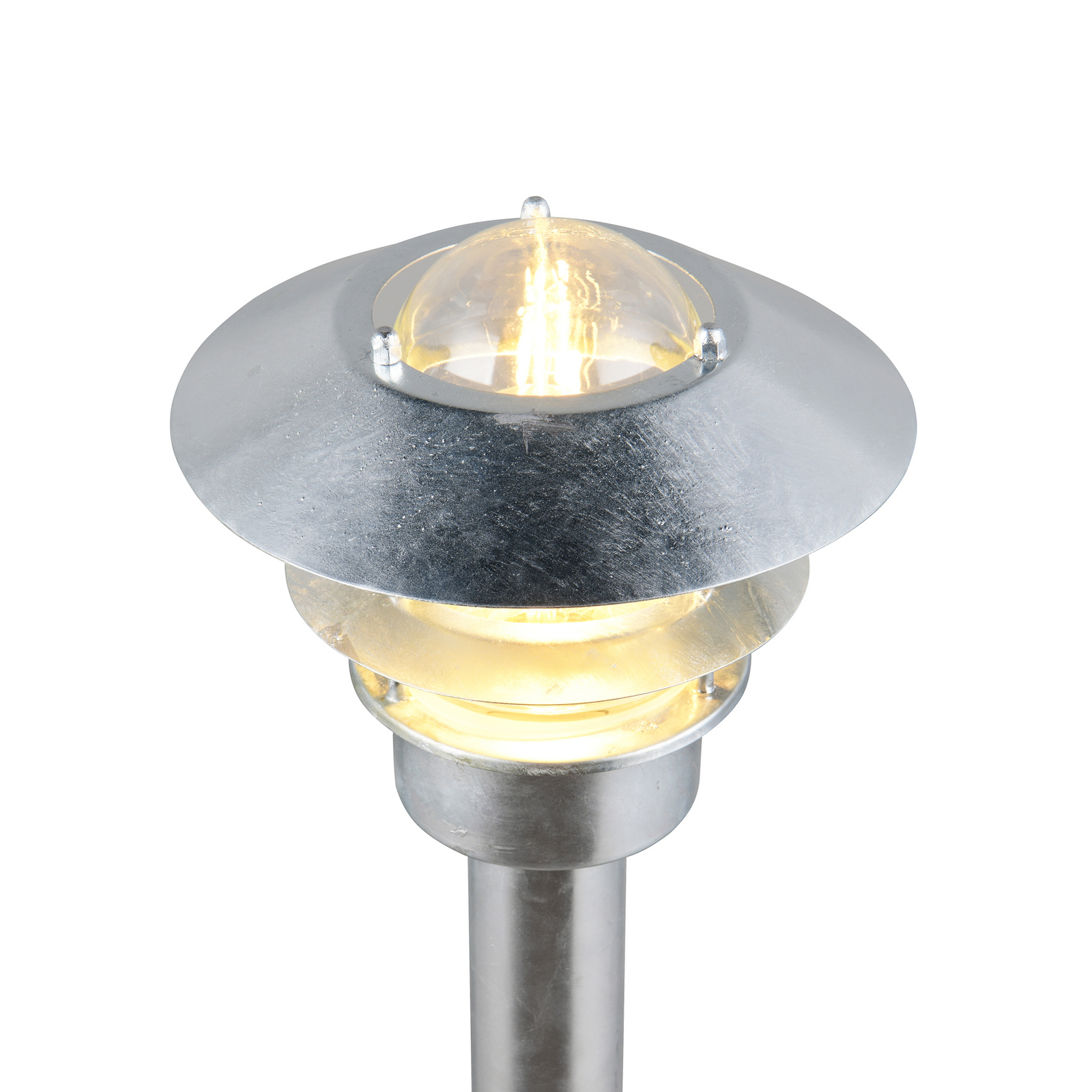 Осветление за пътеки Ruvuuma, цинков цвят, височина 100 cm, метал, IP44