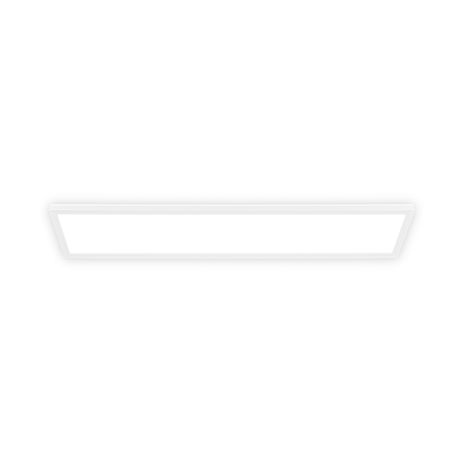 Painel LED Shallow com interruptor de ligar/desligar, 98 x 20 cm, branco,