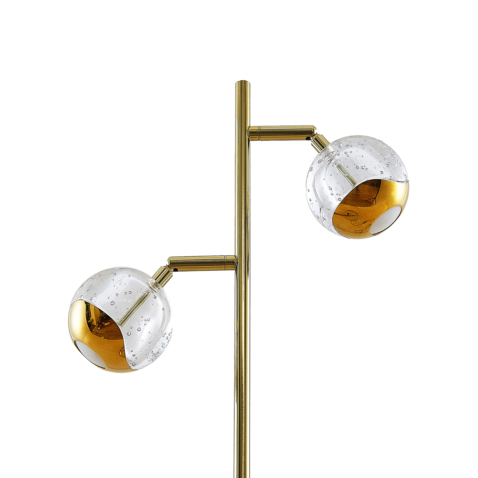 Lucande Kilio LED stolní lampa, stmívatelná, zlatá