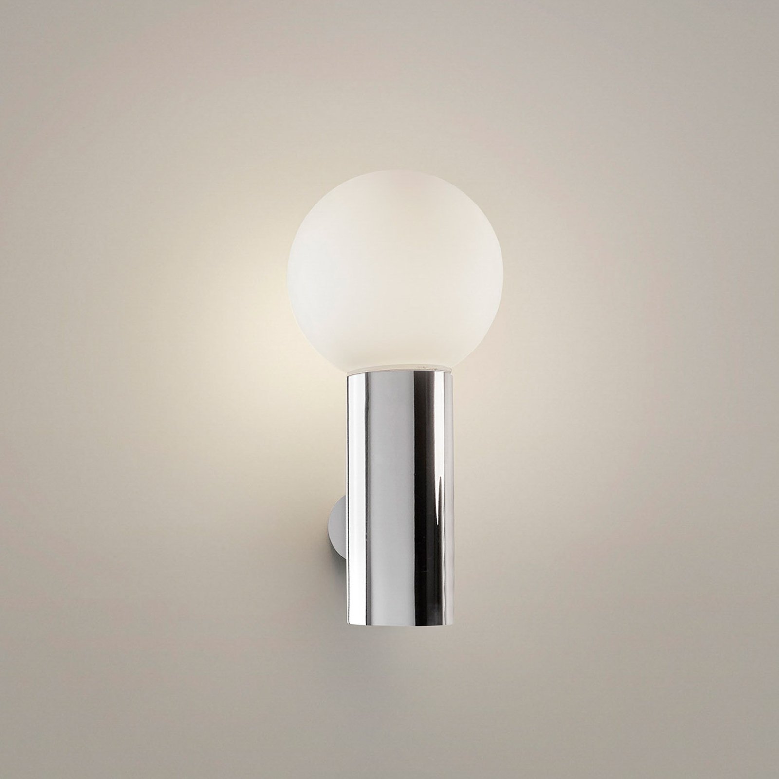 LEDS-C4 Mist badkamer wandlamp 1-lamp chroom