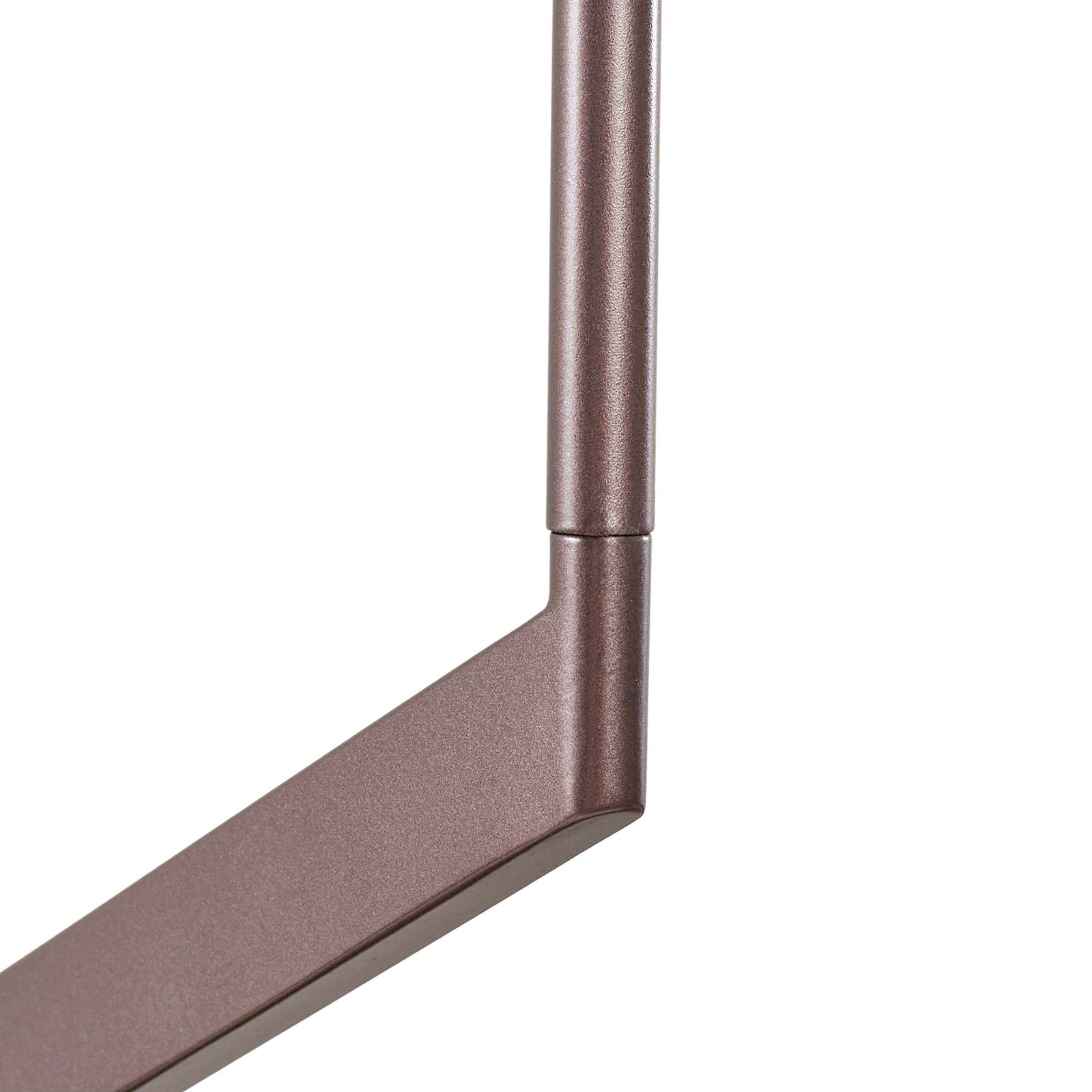 Eldra LED hanglamp, Ø 55 cm, CCT, koffiebruin - Lucande