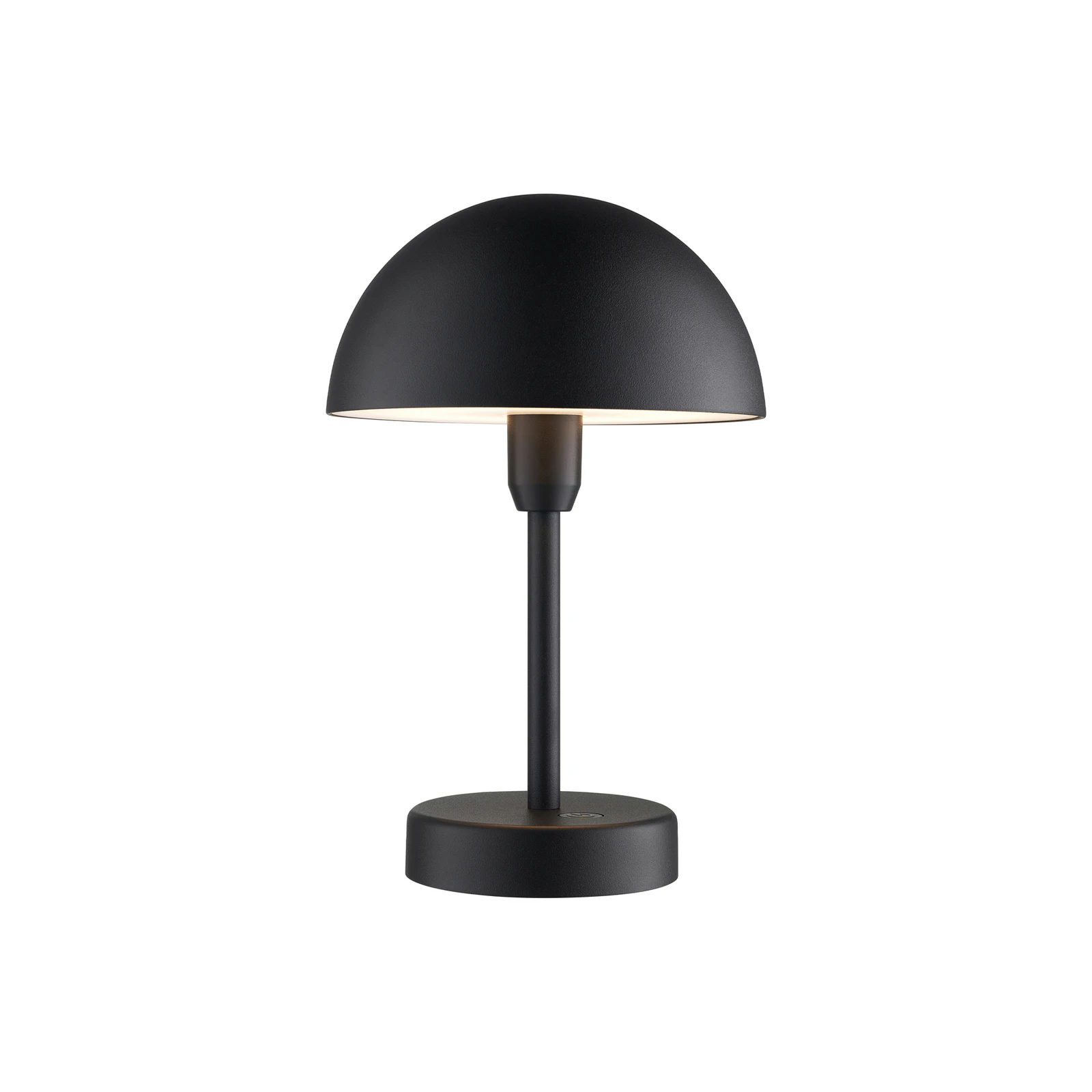 LED tafellamp op accu Ellen To-Go, zwart, aluminium