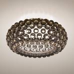 Foscarini Caboche Plus ceiling dimmable smoky grey