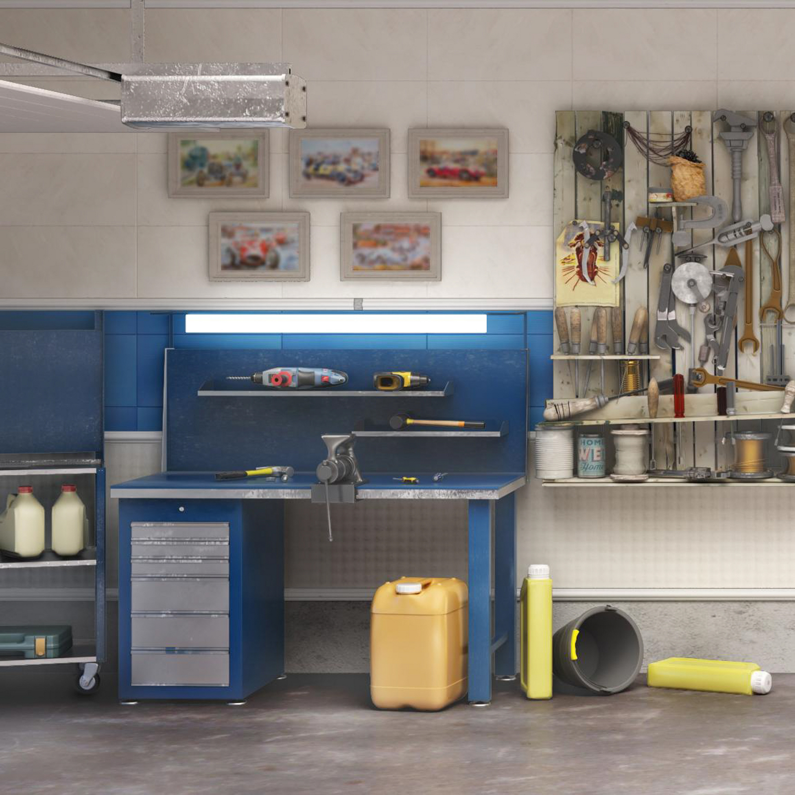 Philips G13 T8 LED-Röhrenlampe, Glas, mit Starter