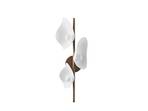 Florii 3 Zidna Lampa Dark Bronze/White - Nuura