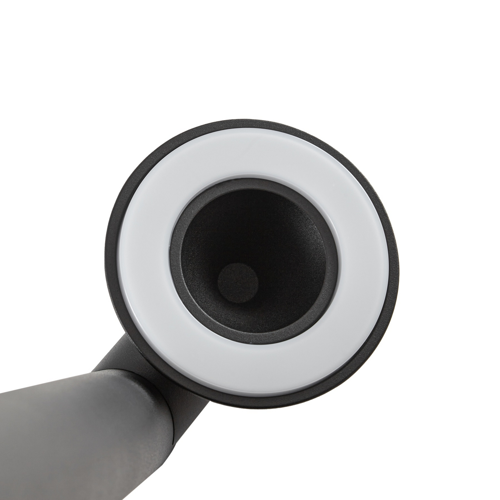 Lindby LED-ulična svetilka Soran, črna, 60 cm, kovinska, IP44