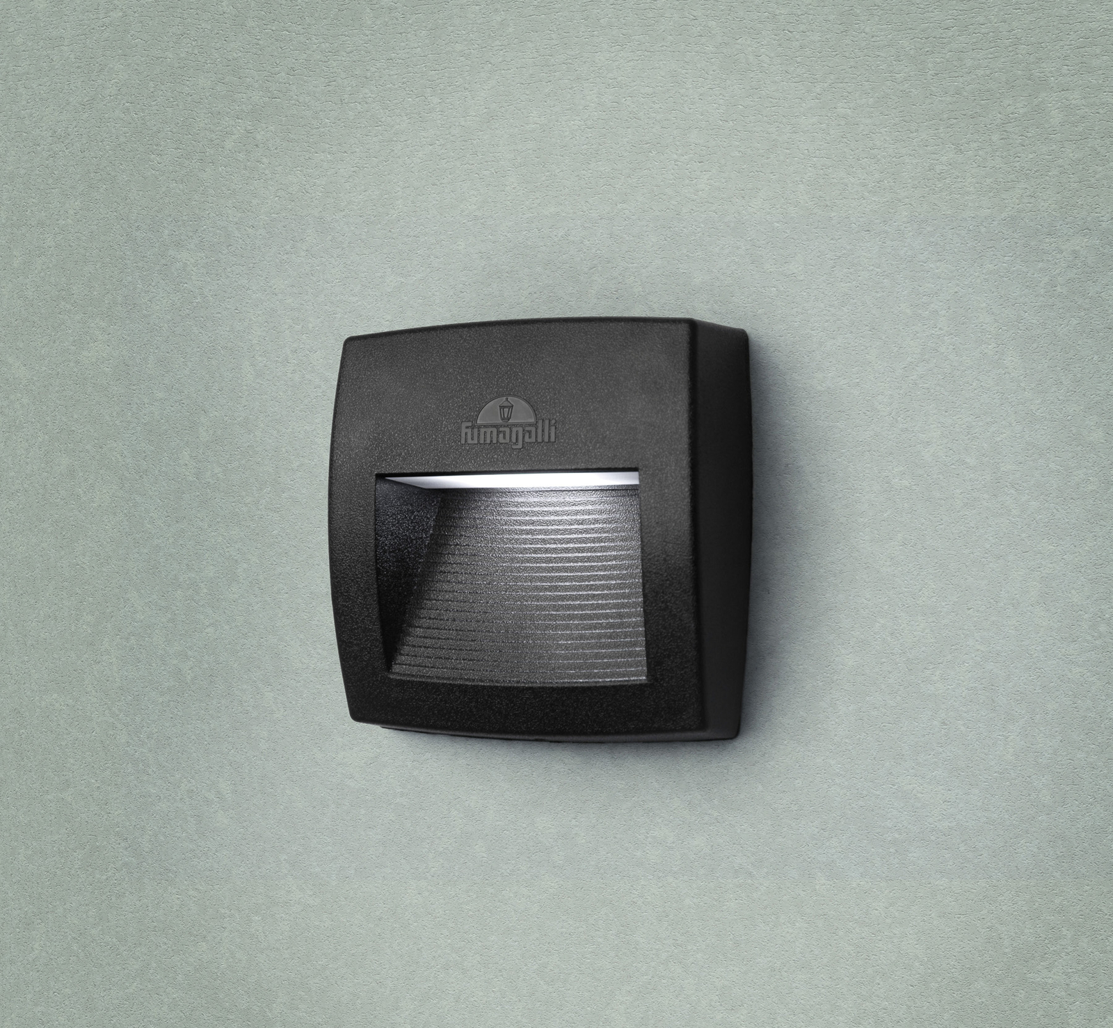 Āra sienas lampa Lorenza melna/caurspīdīga 15 cm, R7S CCT sintētiskie sveķi