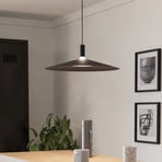 LED hanglamp Conomavilla-Z, zwart, Ø 45 cm CCT RGB