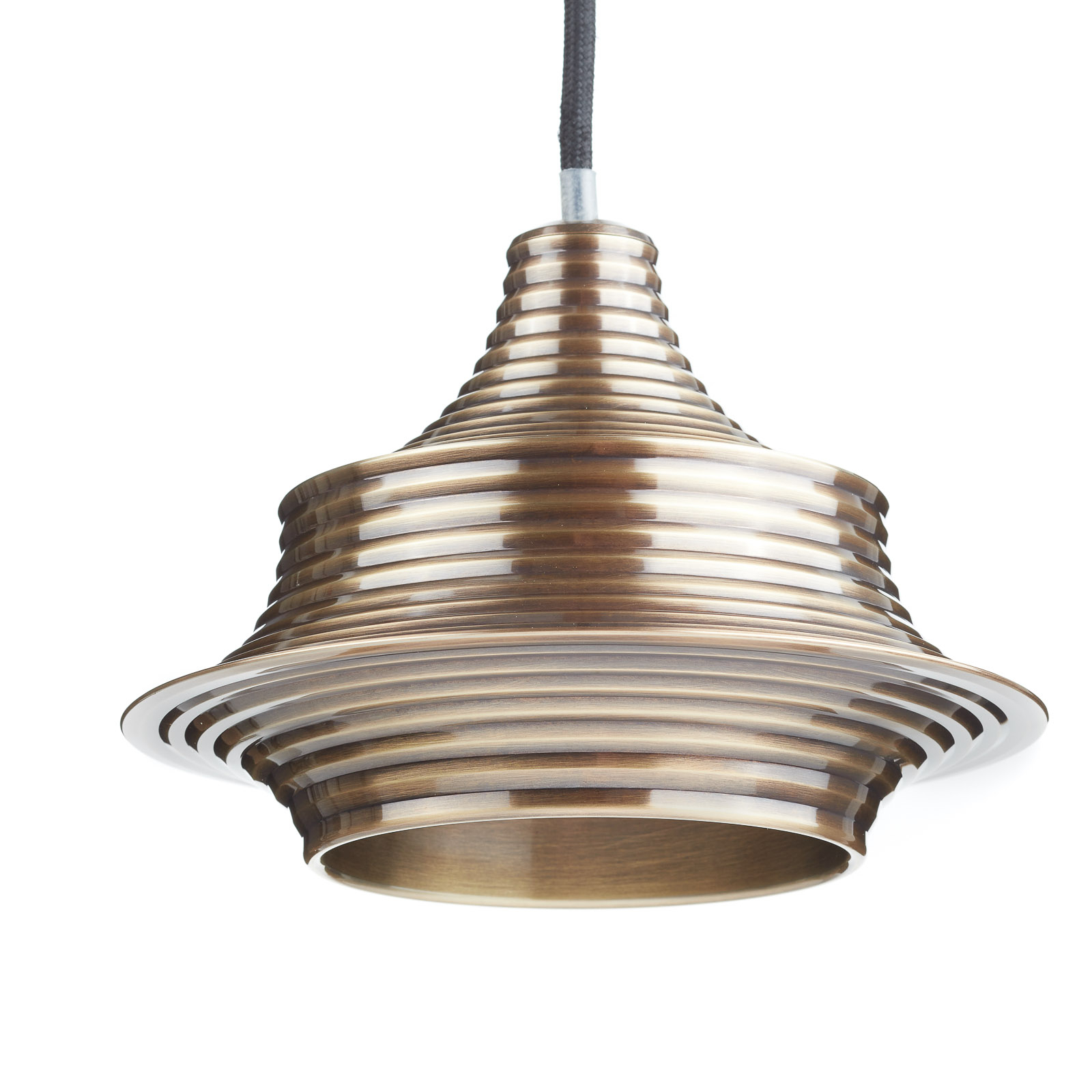 Bover Tibeta 02 - LED pendant light, antique brass