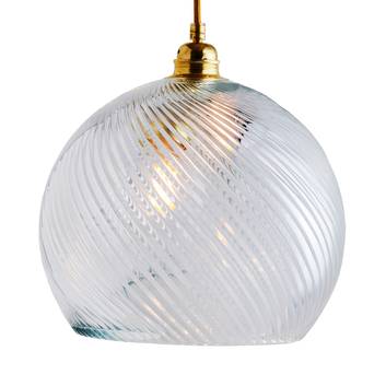 EBB & FLOW Rowan hængelampe, guld/krystal