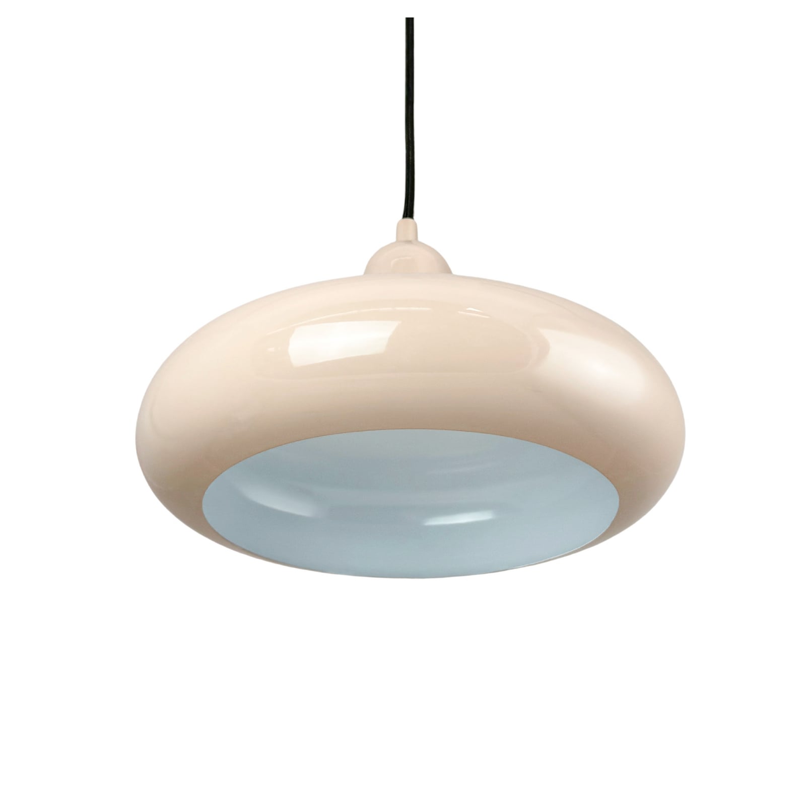 Planet Mini hængelampe, beige, metal, Ø 27 cm – Dyberg Larsen