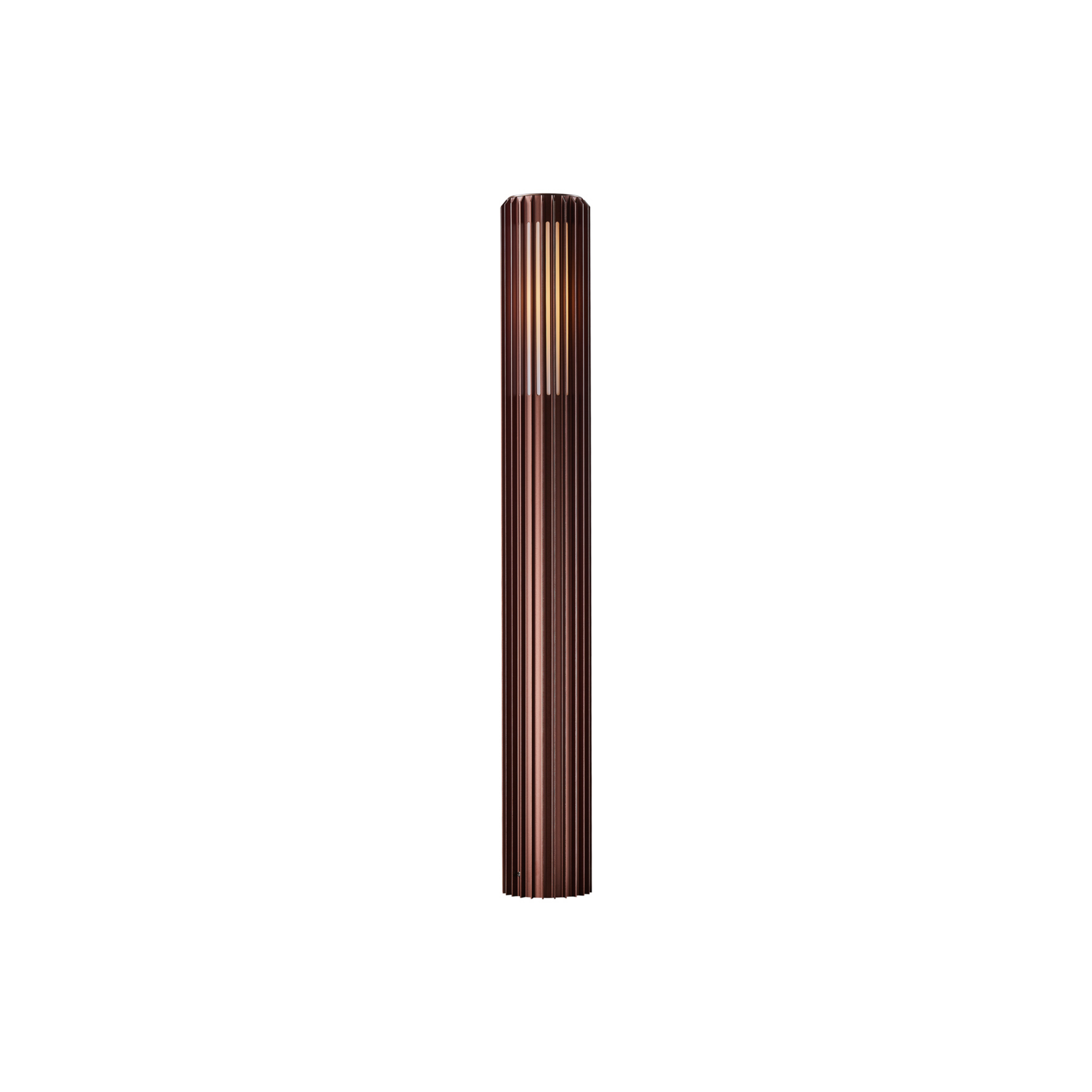 Wegeleuchte Aludra 95 Seaside, Aluminium, braun metallic