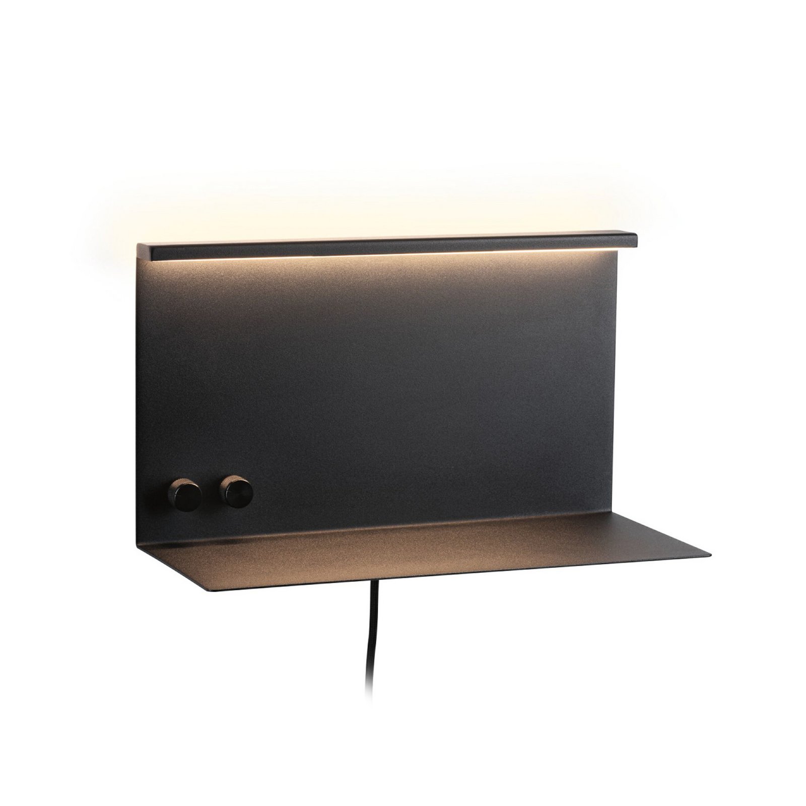 Paulmann aplică de perete LED Jarina negru 35 cm Suport Port USB Paulmann aplică de perete LED Jarina negru 35 cm Suport Port USB