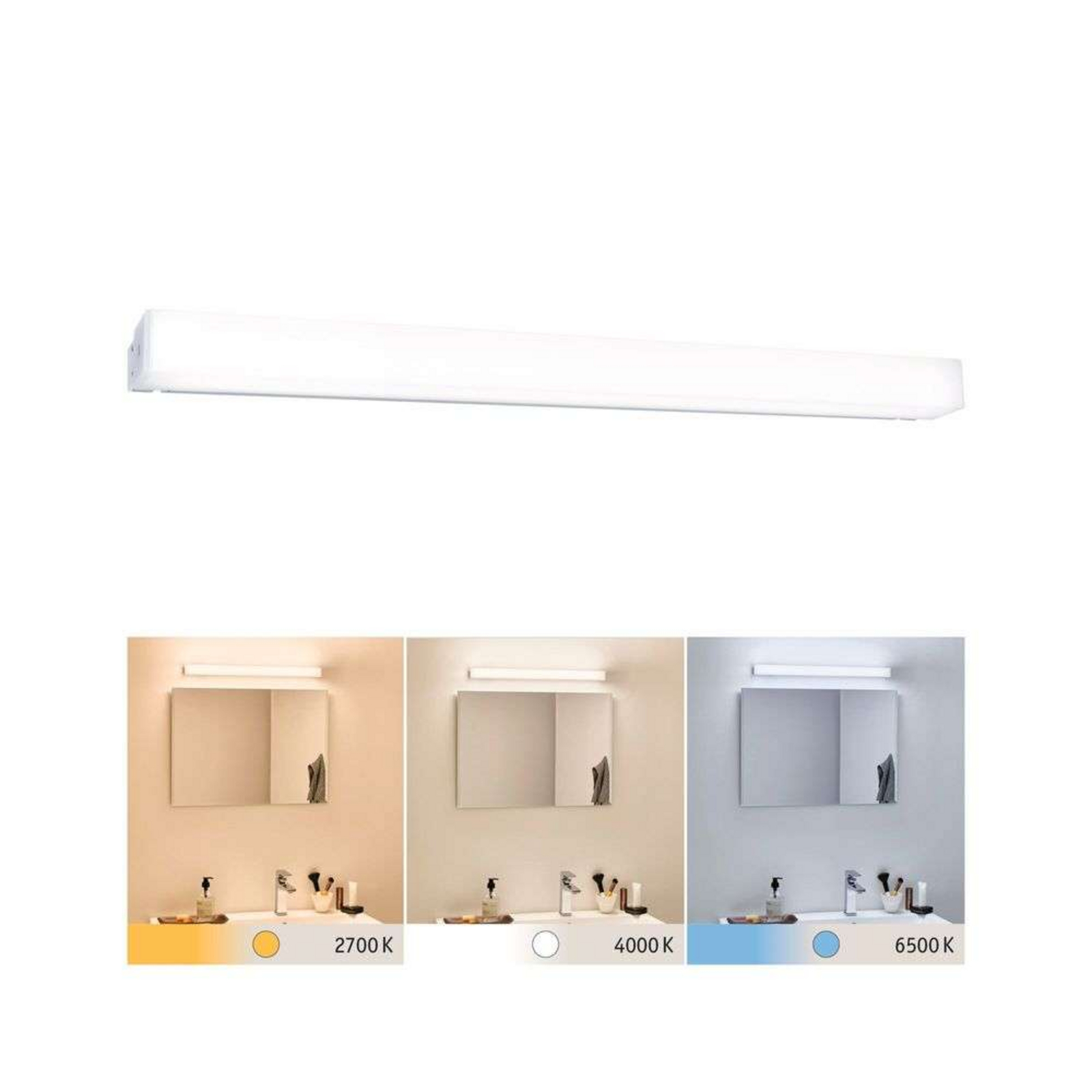 Luno LED Candeeiro de Parede 8W IP44 Alumínio - Paulmann