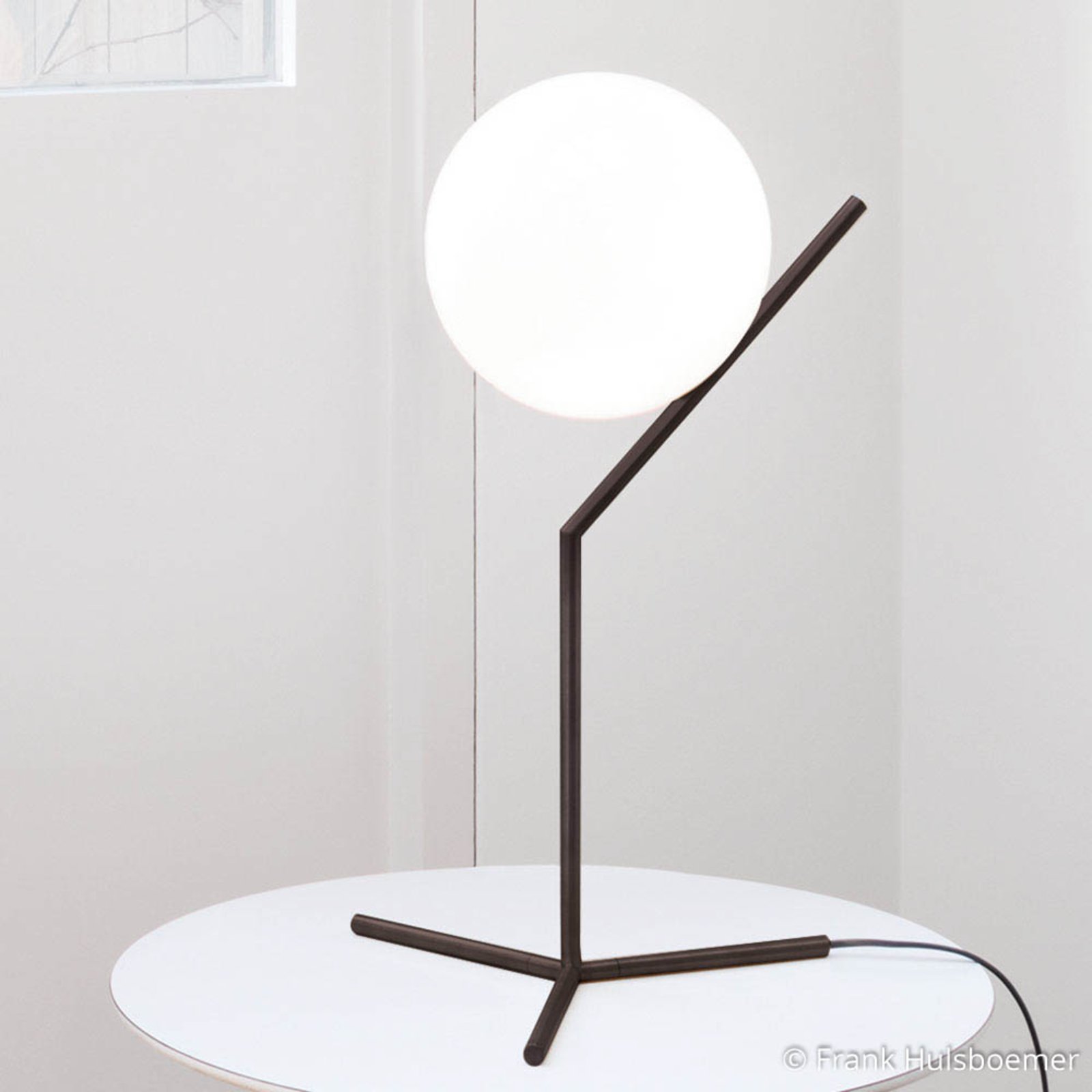 IC T1 High Lampe de Table Noir Mat - Flos