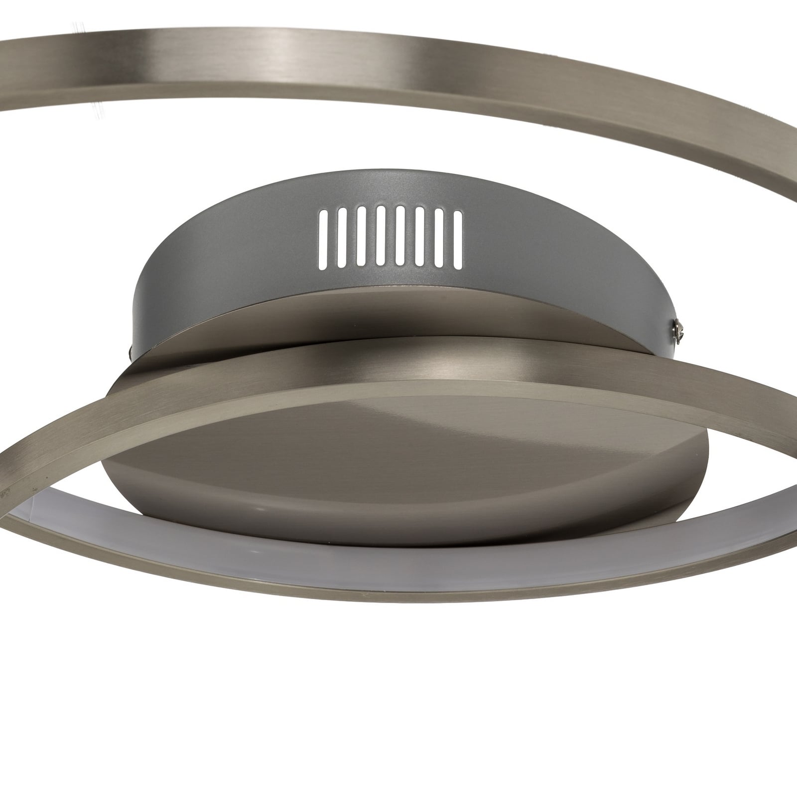 Lindby LED-Deckenlampe Joline, Ø 60 cm, nickelfarben, Metall Lindby LED-Deckenlampe Joline, Ø 60 cm, nickelfarben, Metall