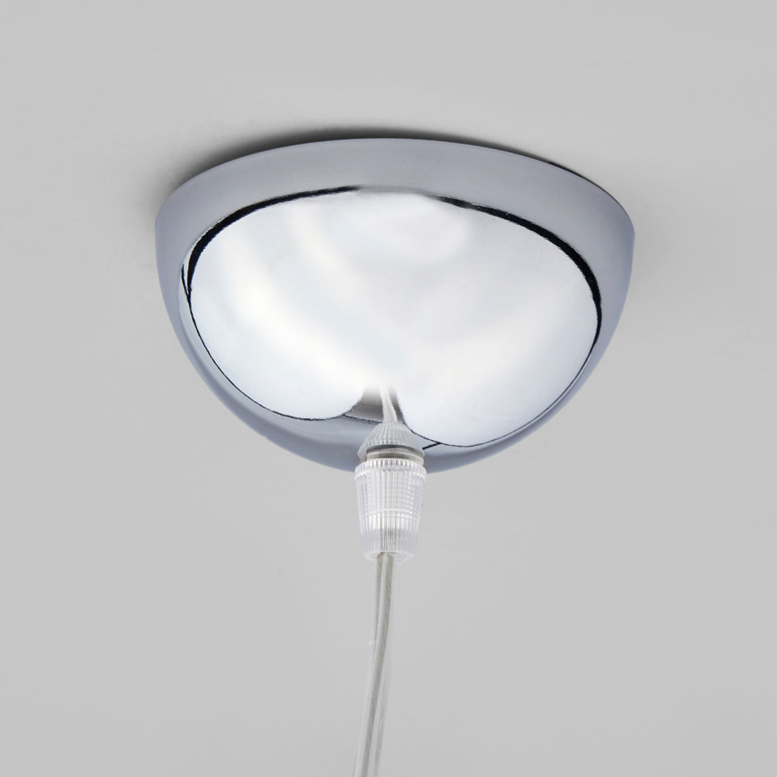 Slamp Veli - design-hanglamp, Ø 42cm pruim