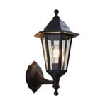 Nane Buiten Wandlamp Black - Lindby