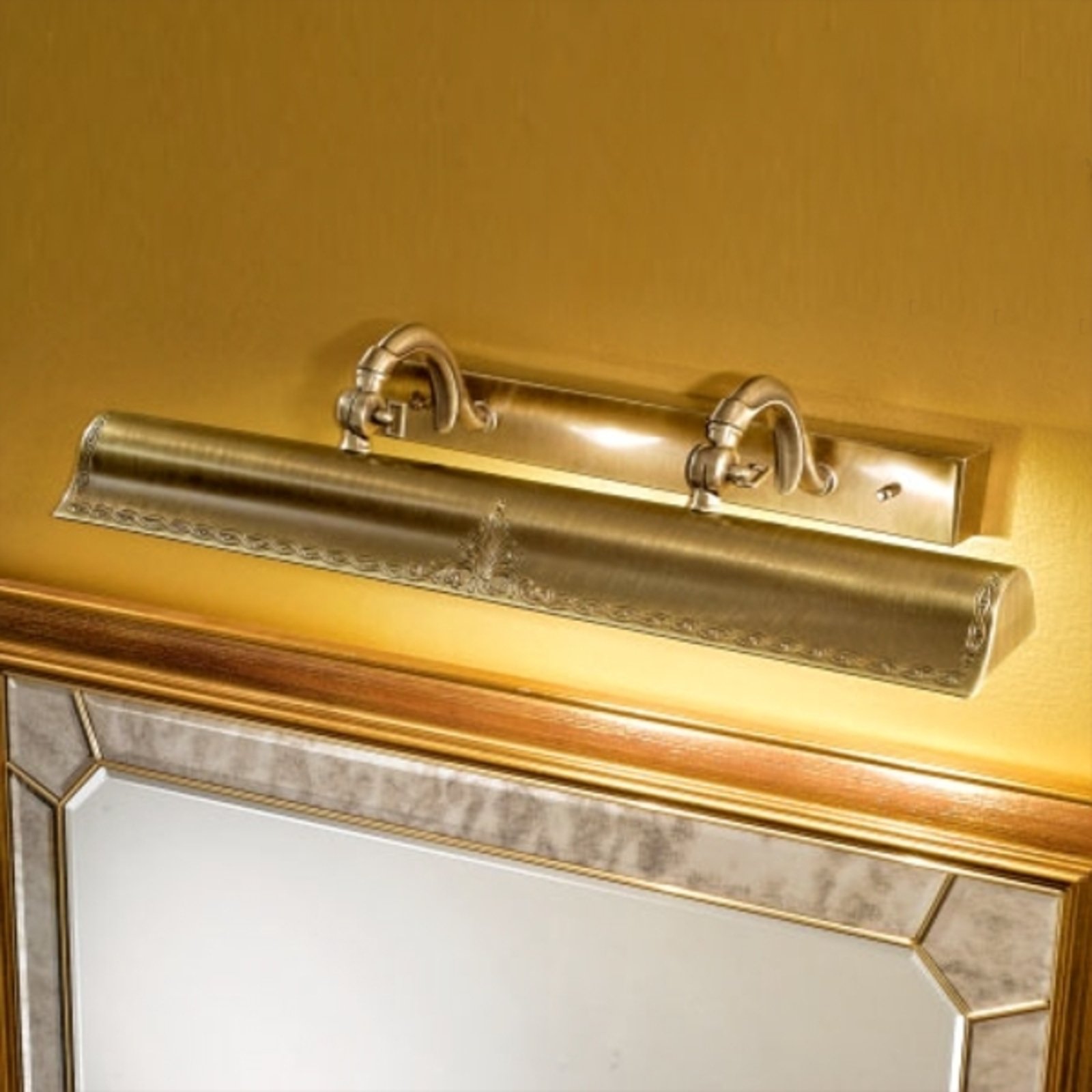 Acquista Lampada Da Quadri Galleria Color Oro Lampade It