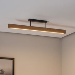 LED-puidust laevalgusti Teo, mänd, 96 cm, 3000 K