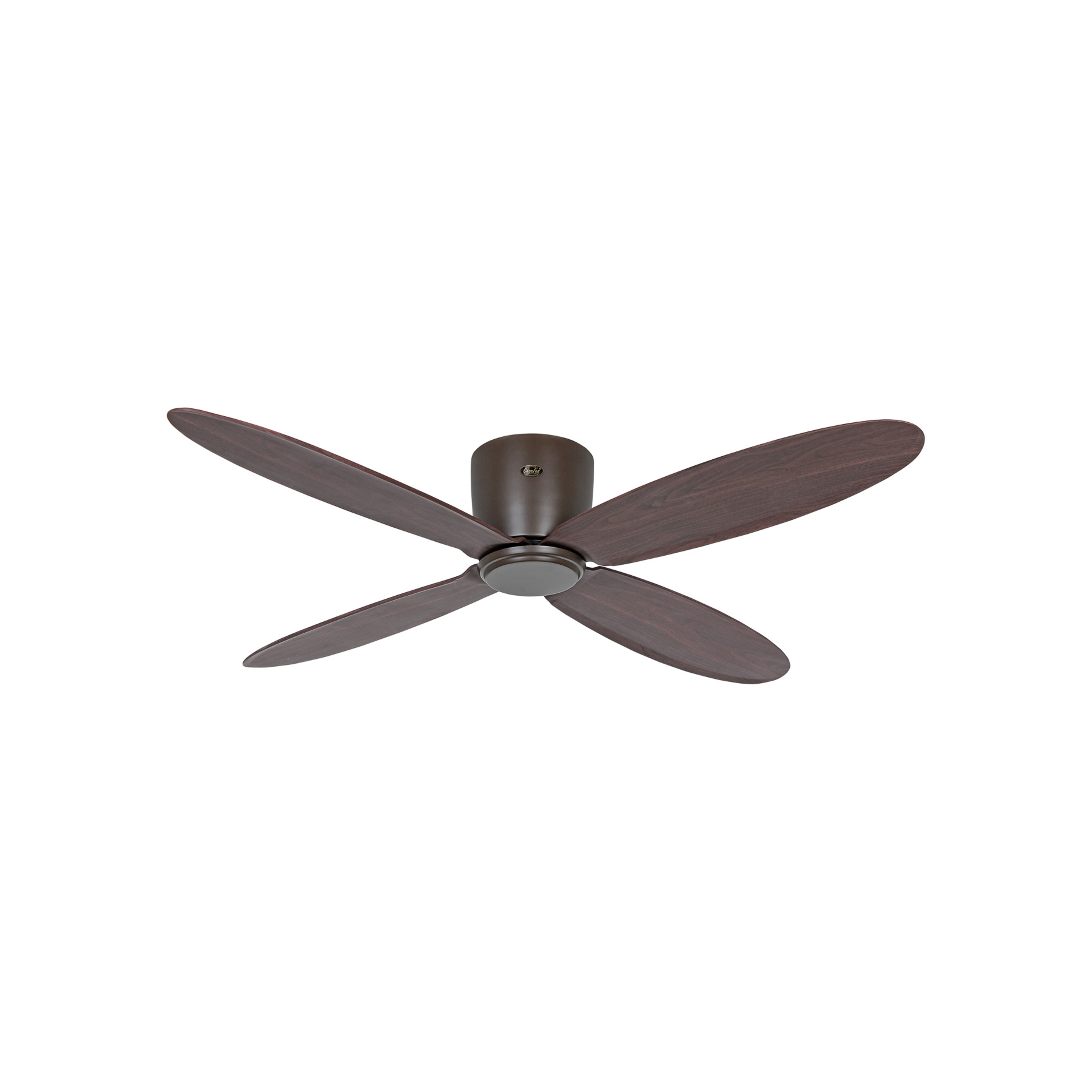 ECO PLANO II Smart Ceiling Fan 132cm Walnut - CasaFan