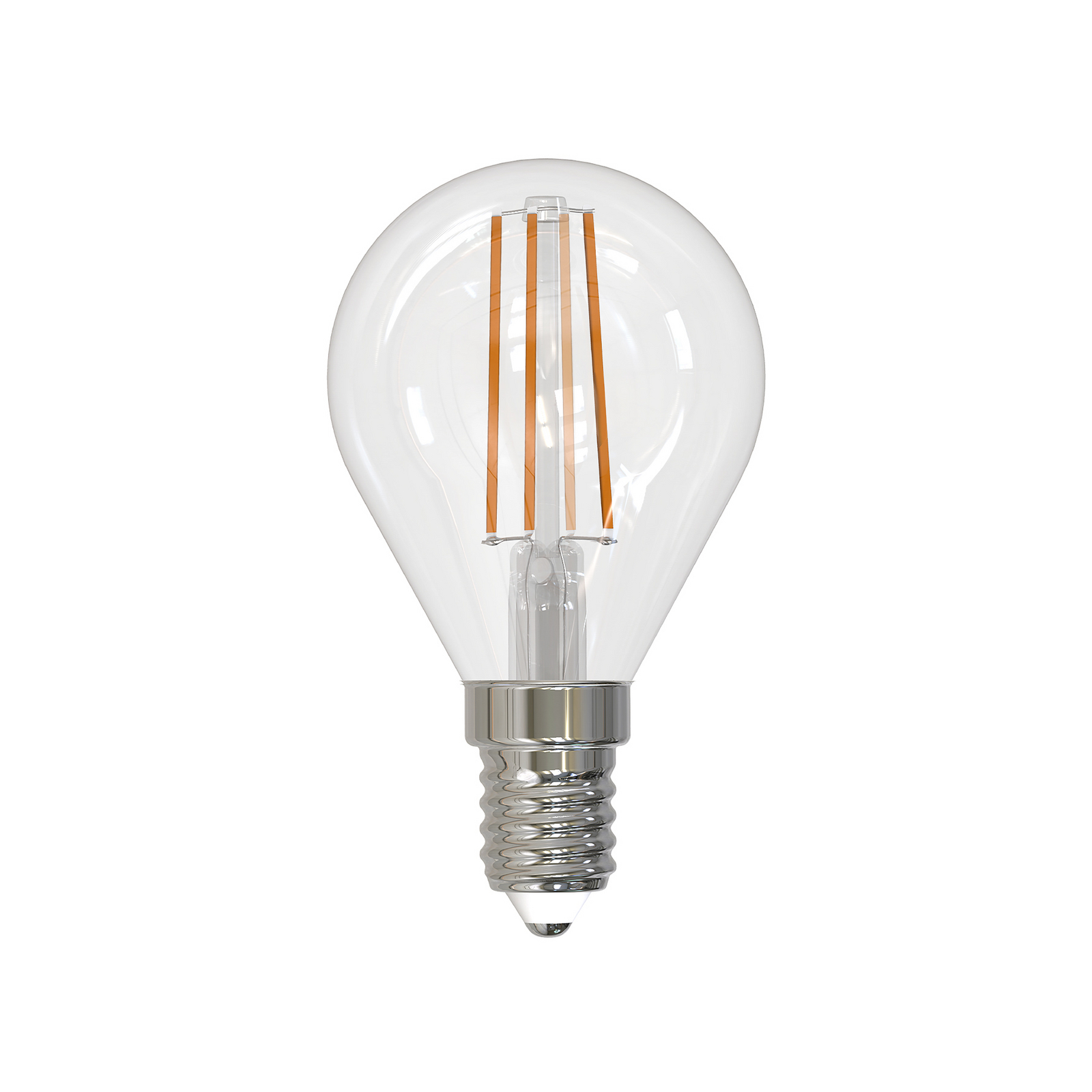 Ampoule LED à fil E14 4 W 2 700 K goutte dim x3