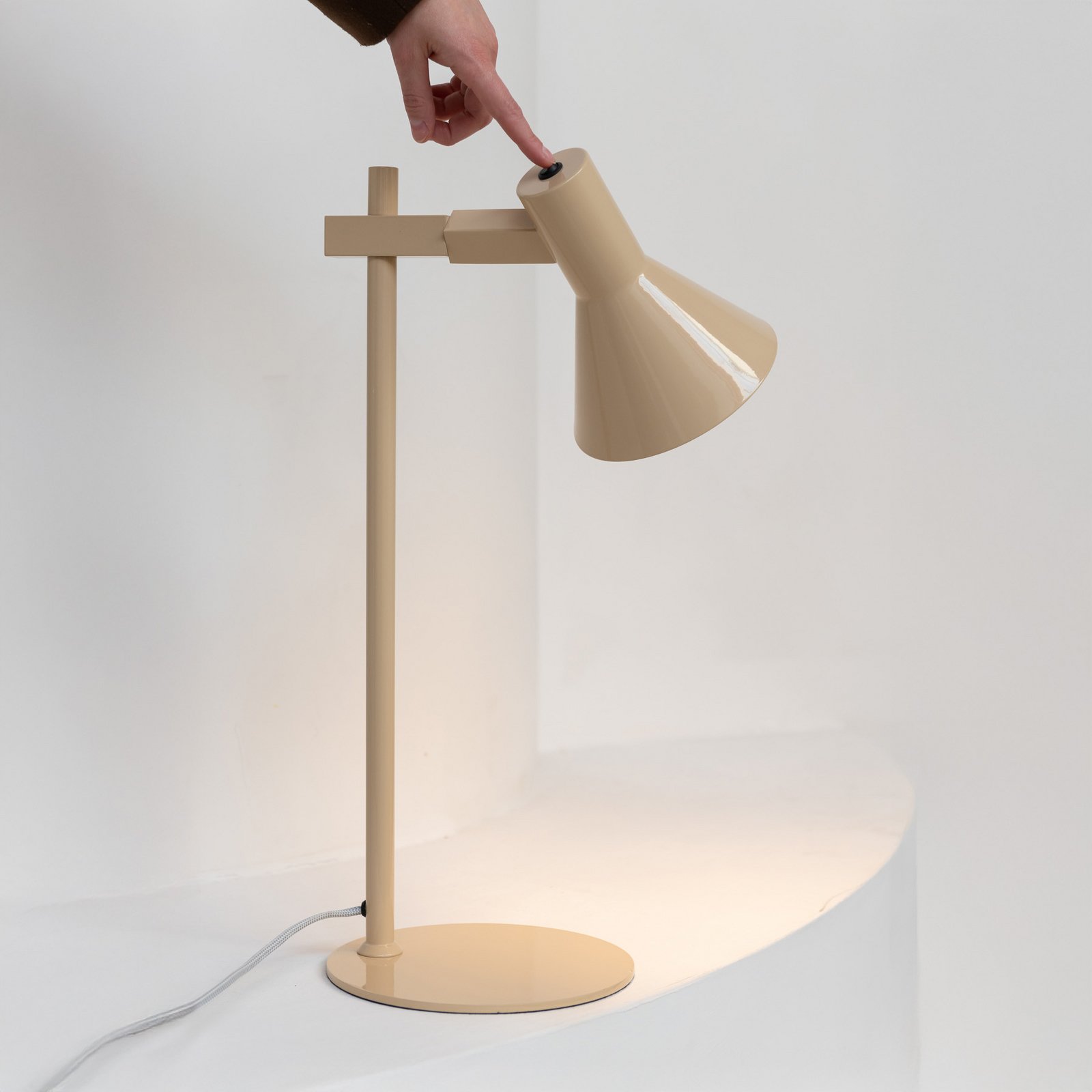 IT'S ABOUT ROMI Tischlampe Stavanger, beige, Höhe 51 cm