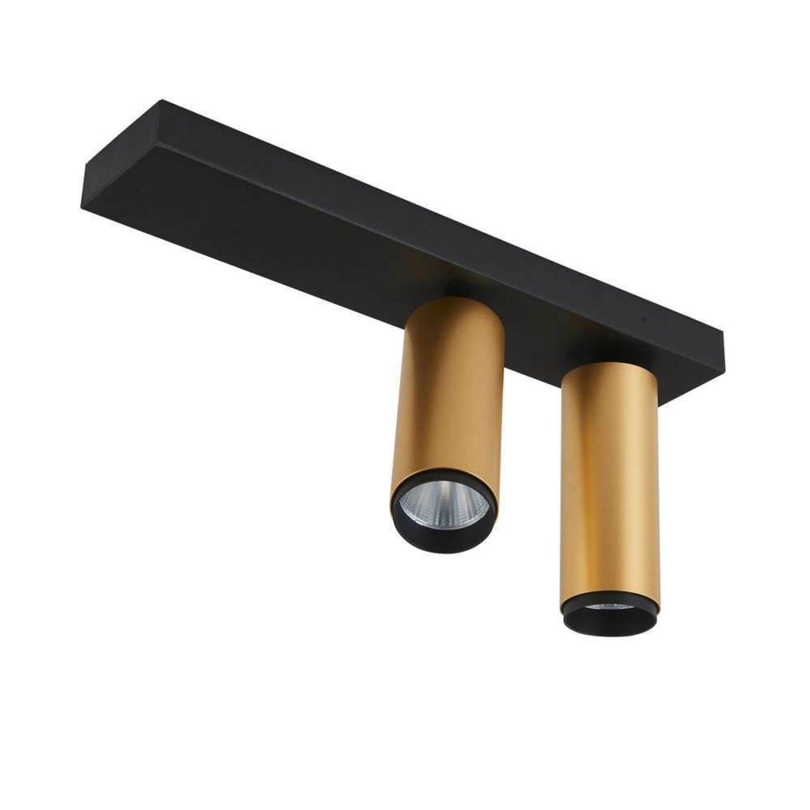 X-Beam Griestu Lampa Double Gold/Black - Loom Design