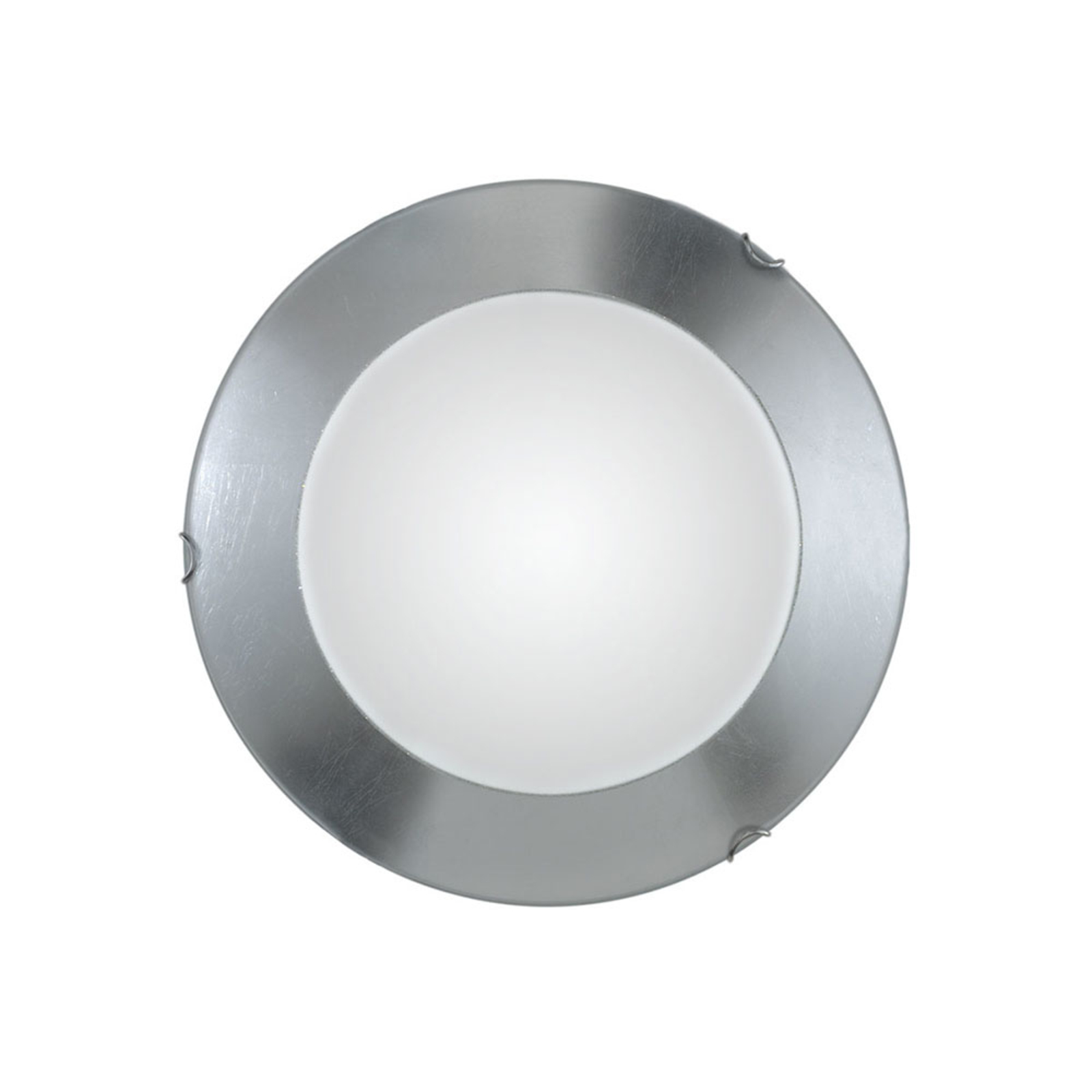 AUSTROLUX BY Kolarz Moon Leaf LED wall light, silver, Ø 40 cm, for Living / Dining Room, metal, glass, 18 W, energy efficiency: A+