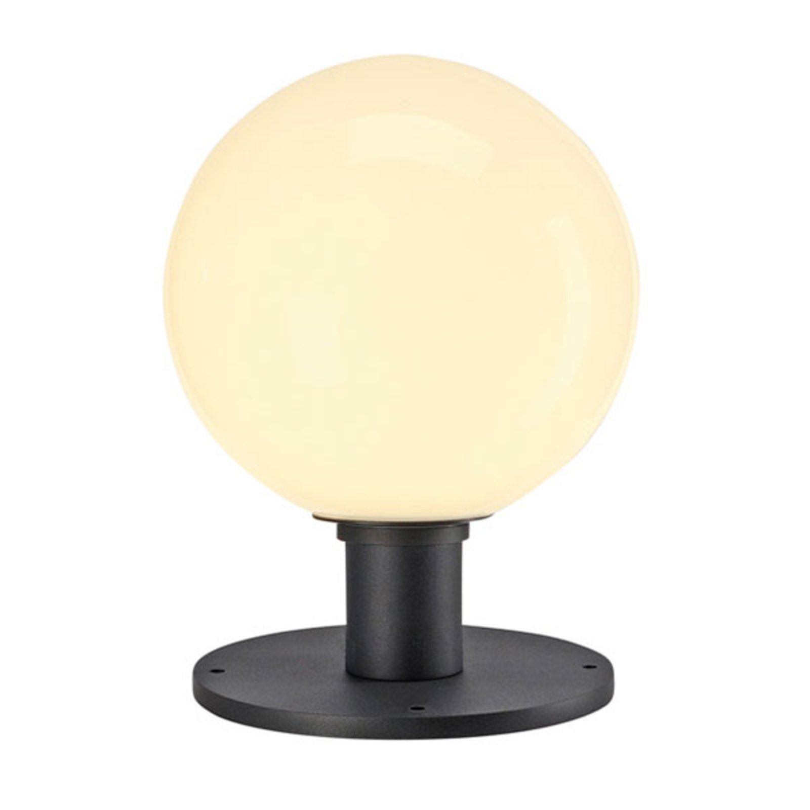 SLV Gloo Pure 27 pillar light, height cm, aluminium, glass, E27, 23 W, energy efficiency: A++, H: 27 cm