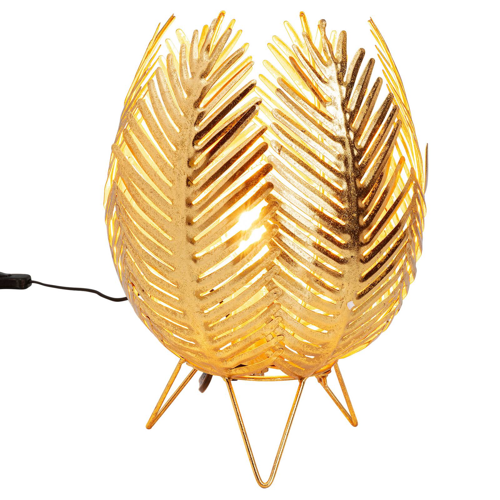 Kare Table Lamp - Living / Dining Room - Gold