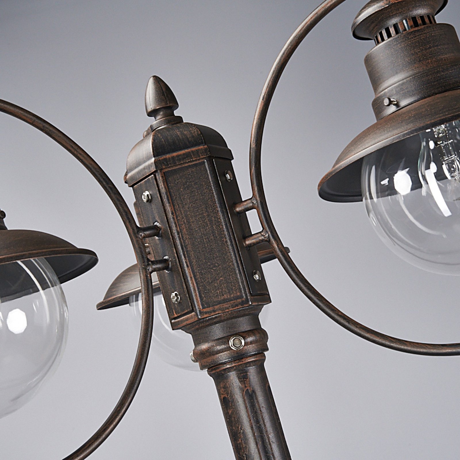 Eddie Candeeiro de Jardim Exterior H198 Rust - Lindby