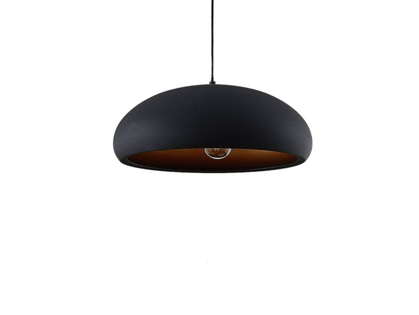 Gerwina Pendant Black/Gold - Lindby