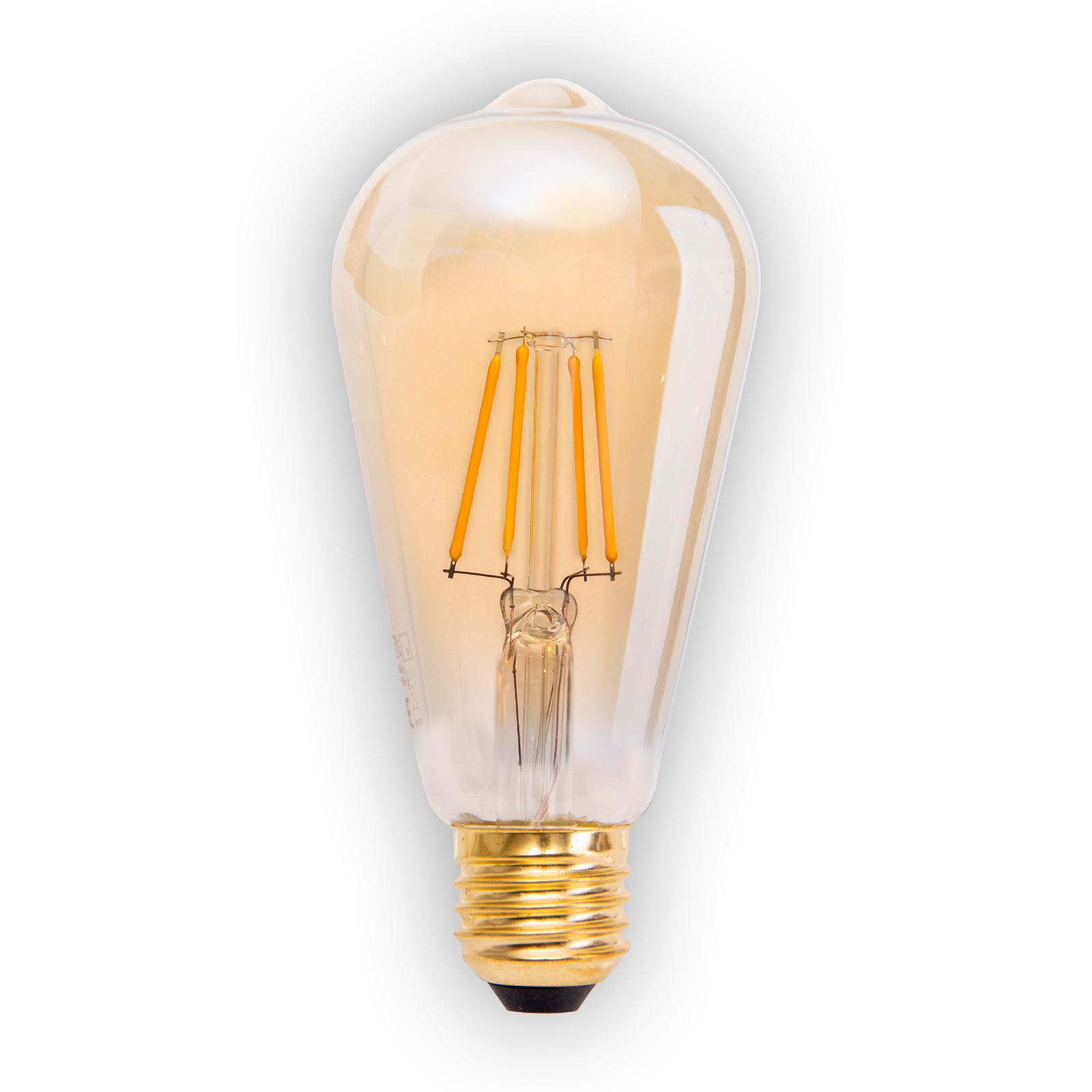 LED lamp E27 4W 320lm warmwit dimbaar per 4-set
