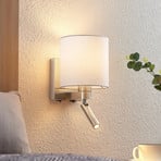 Lucande applique murale Brinja, 29 cm, orientable, lampe de lecture, E27