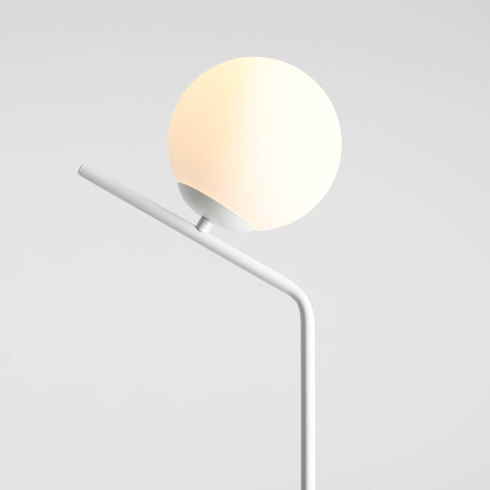 Euluna Lampadaire Dione à 1 lampe blanc