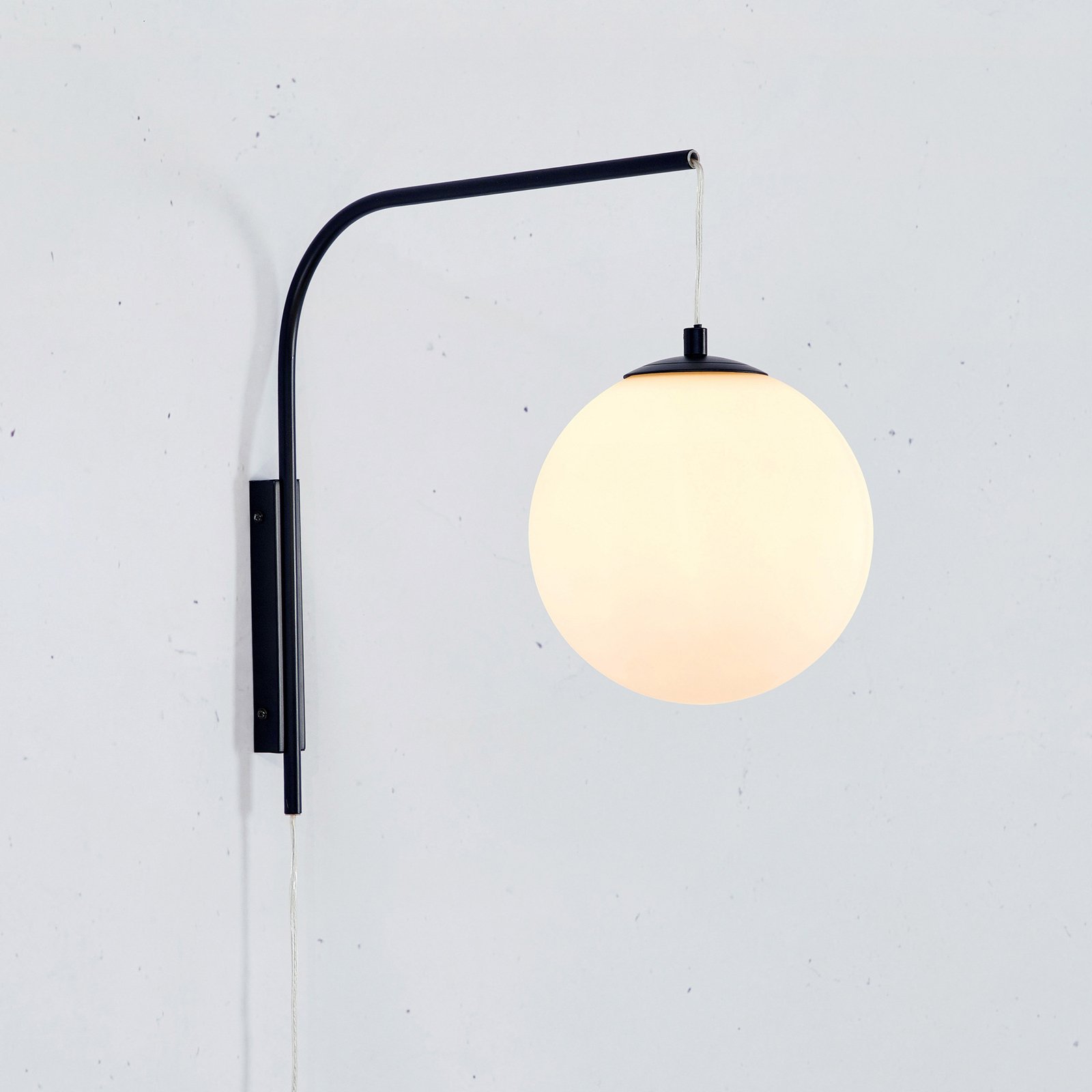 Dione Wandlamp White/Black - Markslöjd