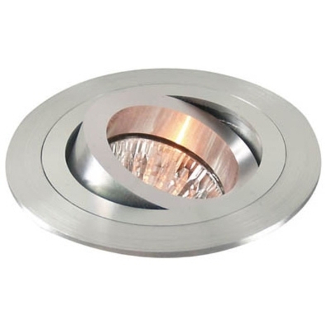 Svängbar monteringsram i matt aluminium