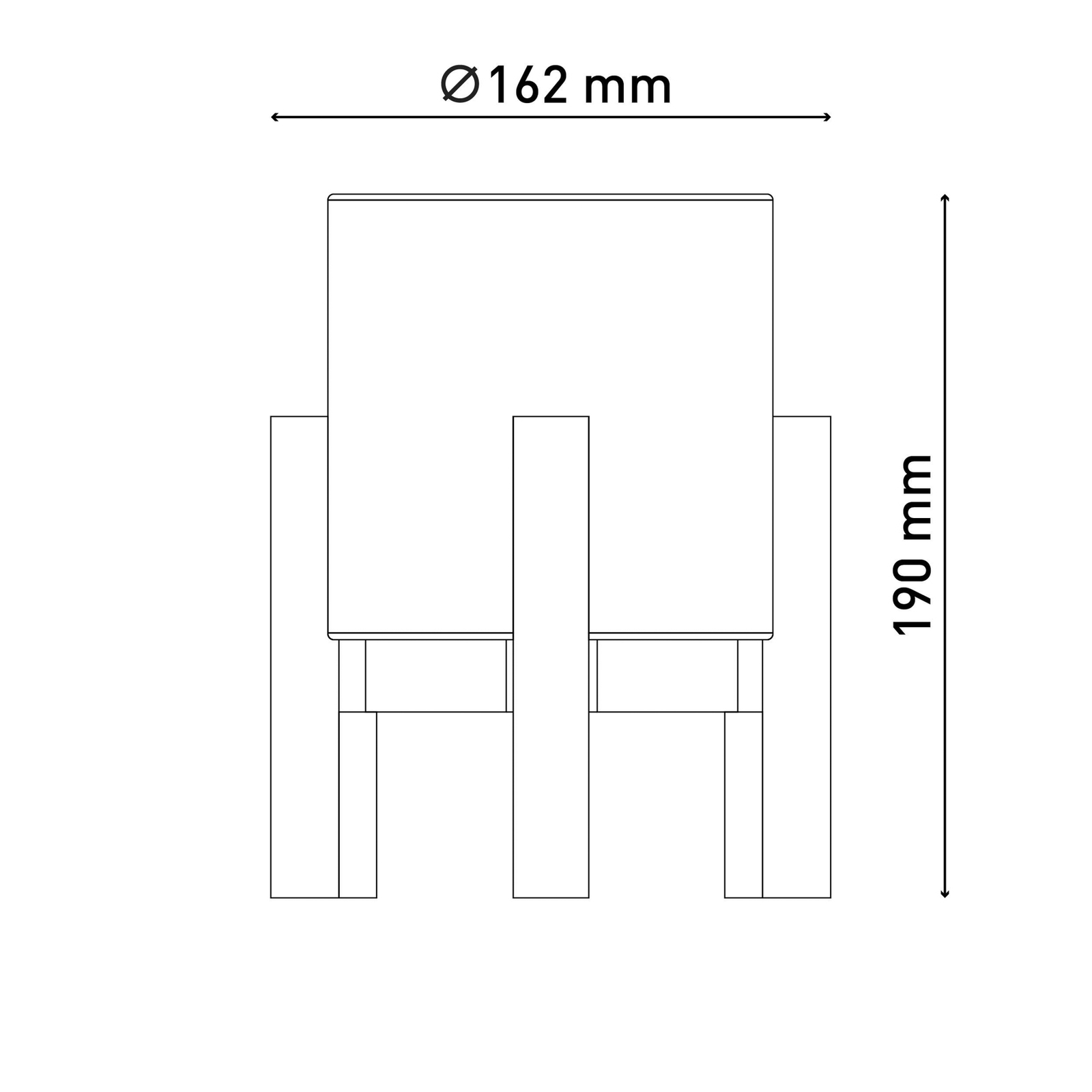 Madita LED laualamp, kõrgus 19 cm, naturaalne/linine