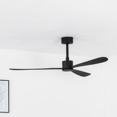Ventilátor Amelia, motor DC 3 lopatky čierna